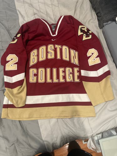 Brian Leetch Vintage Boston College Jersey
