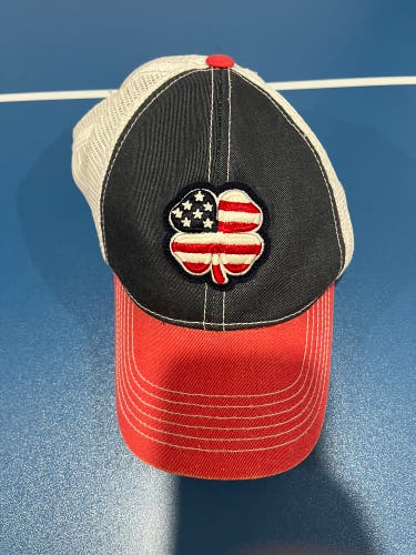 Black Clover USA Flag Golf Trucker Hat