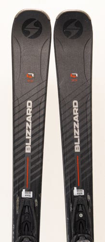 Used 2020 Blizzard Quattro 7.7 Skis With Bindings, Size: 167 (241107)