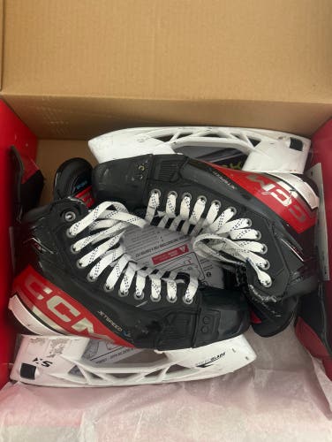 Used Senior CCM Size 9 JetSpeed FT6 Pro Hockey Skates W/ Step Steel