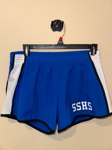 South Side High School Women’s Blue Track Shorts (M)