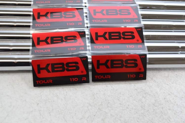 KBS Tour 110 Regular Chrome 3-W Iron Shaft Set .355 Steel # 177519