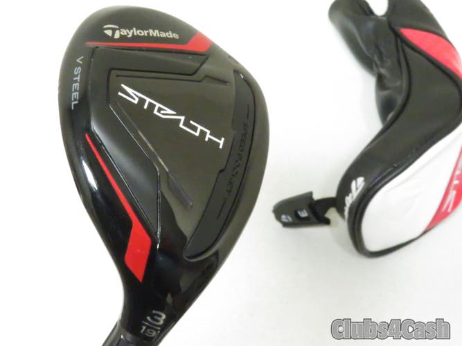 TaylorMade STEALTH Rescue Hybrid 19°  3H Fujikura Ventus 7 Stiff +Cover ... MINT