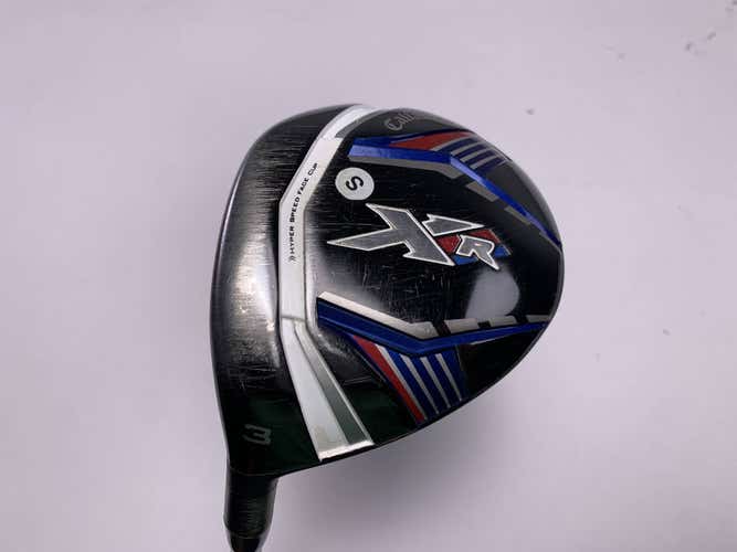 Callaway XR 3 Fairway Wood 15* UST Mamiya Proforce VTS 7S Stiff Graphite Mens LH