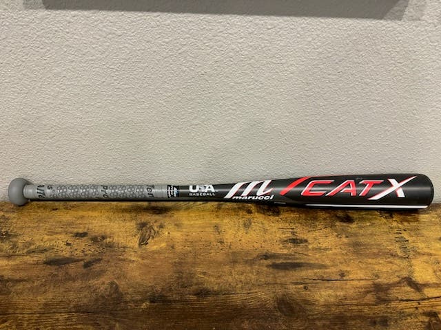 Used 2024 Marucci CAT X USABat Certified Bat (-11) Alloy 18 oz 29"
