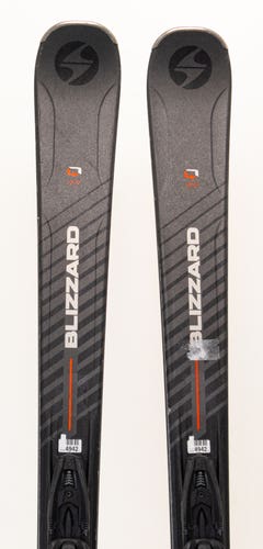 Used 2020 Blizzard Quattro 7.7 Skis With Bindings, Size: 174 (241103)