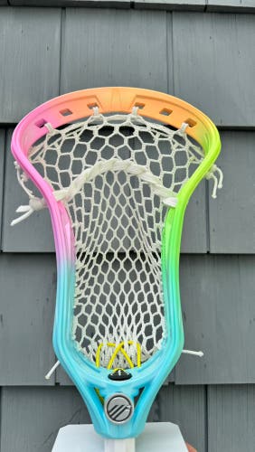 Brand New Custom Sherbet Dyed And Strung Maverik Kinetik 3.0 Head