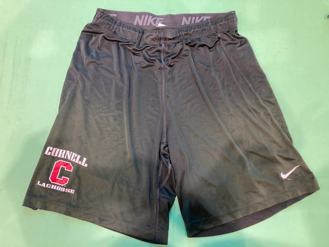 Used Black Large Nike CORNELL PLAYER ISSUED Men's Shorts