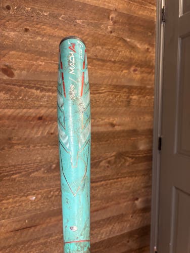 Used 2023 Rawlings BBCOR Certified Alloy 30 oz 33" Mach AI Bat