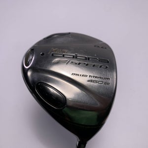 Cobra F Speed Driver 9* Aldila NV-F Speed Tuned 55g Stiff Graphite Mens RH