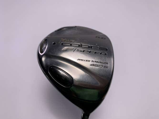 Cobra F Speed Driver 9* Aldila NV-F Speed Tuned 55g Stiff Graphite Mens RH