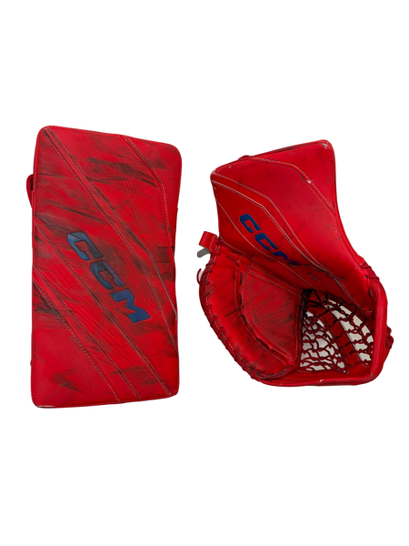 CCM E-Flex 6 Goalie Glove + Blocker
