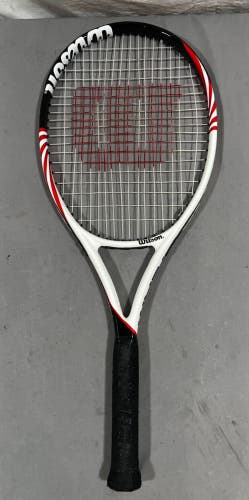 Wilson Federer Team 105 Sq In Tennis Racquet 4-1/2" Grip GREAT Fast Shipping