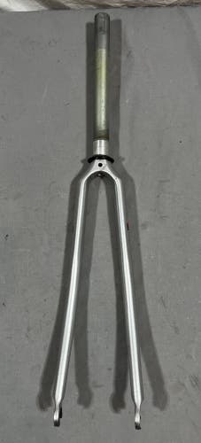 Specialized Silver A1 Aluminum 700C Road Fork 240mm 1" Threadless Steerer Tube