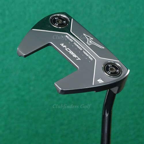 Mizuno M-Craft Type VI White Satin 33" Putter Stability Shaft w/ HC & Weight Kit