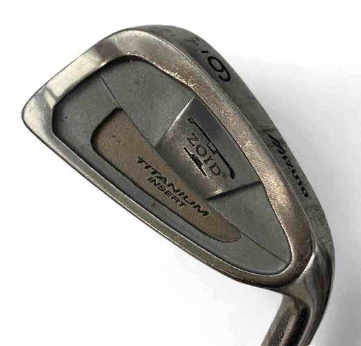 Mizuno T-Zoid T3 OS Titanium Insert 6 Iron Turbo Gold Stiff Flex Graphite RH