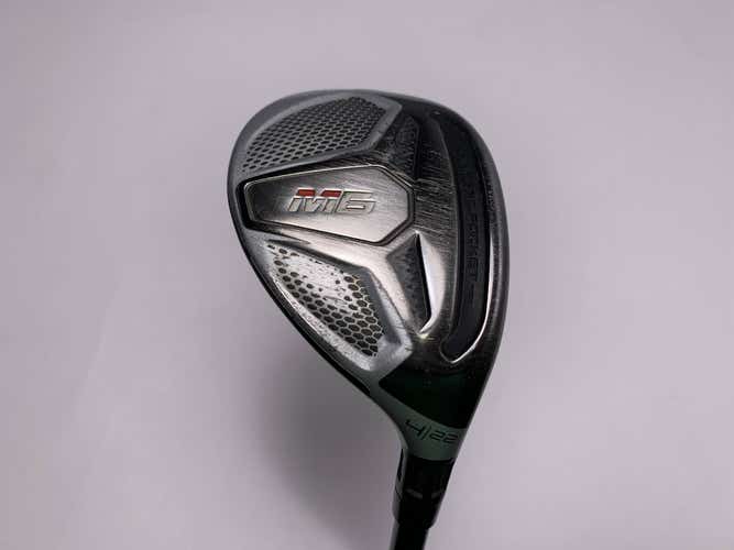 TaylorMade M6 4 Hybrid 22* Fujikura Atmos 5A Senior Graphite Mens RH