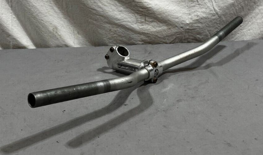 Vintage Profile Design 655mm Aluminum Riser Handlebar Power Tools 80mm Stem