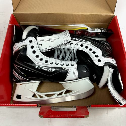 New White CCM Ribcor 70K Skates | Size 9 1/4 E | M348