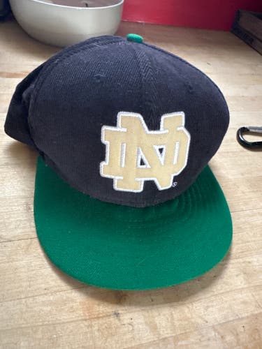 Norte Dame New Era Corduroy SnapBack