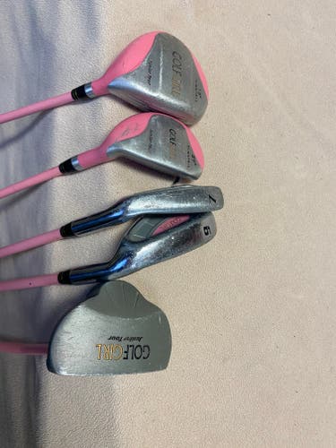 Used Junior Golf Girl Junior Tour Right Handed Clubs (Full Set) 5 Pieces