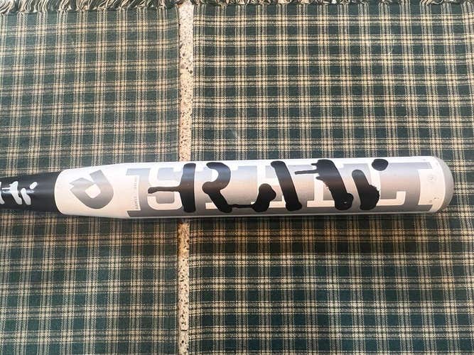 *RARE* USED 2013 DEMARINI RAW STEEL SLOWPITCH SOFTBALL BAT RAW13 34 in /  28 oz