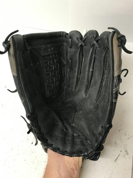 Gant De Baseball/softball DeMarini Diablo 14 - Droitier - Noir Et Jaune - Taille 14