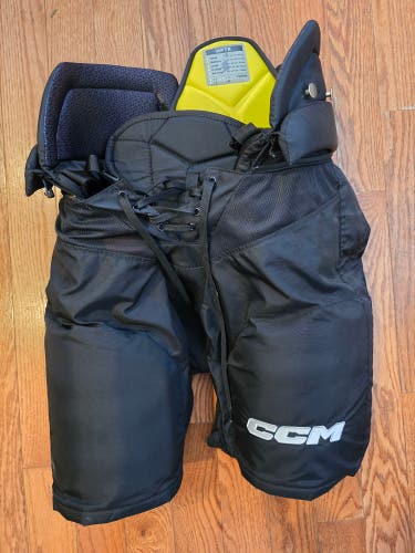 Black CCM HPTK Pro Stock Pants