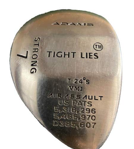 Adams Tight Lies VMI Strong 7 Wood 24* RH Men's Regular Graphite 41.5" Headcover