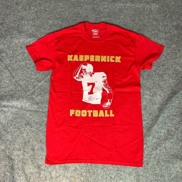 Colin Kaepernick Mens Shirt Small Red Tee T San Francisco 49ers Football NFL Top