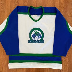 Vintage Swift Current Broncos Hockey Jersey