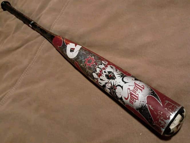 USED DeMarini VooDoo Half+Half 34/31 (-3) 2 5/8" Hybrid Baseball Bat VDC13