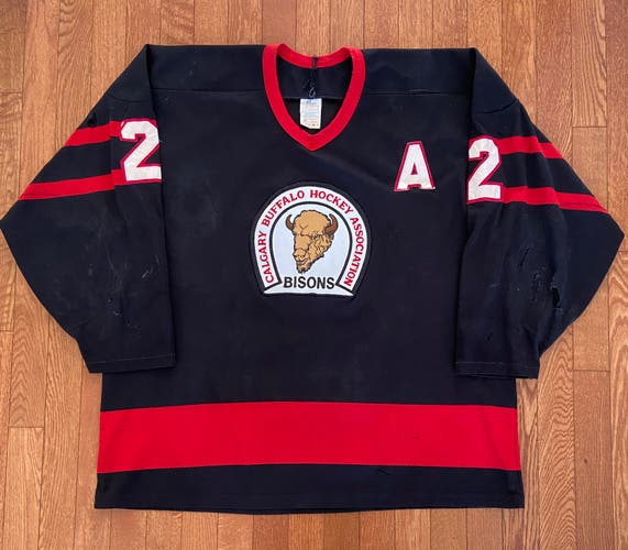 Vintage Calgary Buffalo Hockey Association Jersey