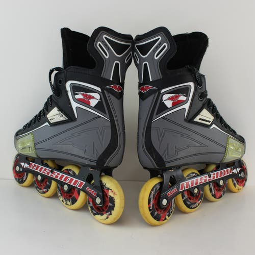 Used Mission CSX Inline Skates Roller Blades Width E (Size 7 US)