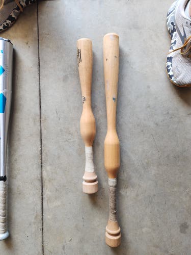 Used CamWood Training Bat (-8) Wood 20 oz 28"