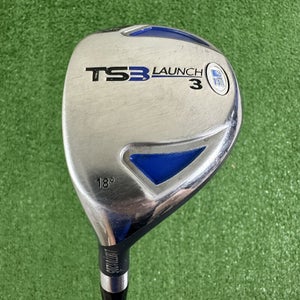US Kids USKG TS3 v10 Launch Youth Junior 3 Hybrid 18 Degree 57 Tall Left Handed