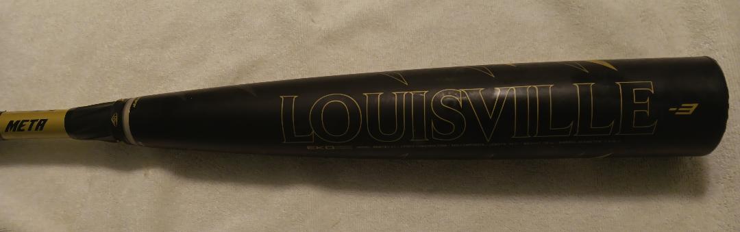 Used BBCOR Certified 2021 Louisville Slugger Meta Composite Bat -3 32 inch 29 oz