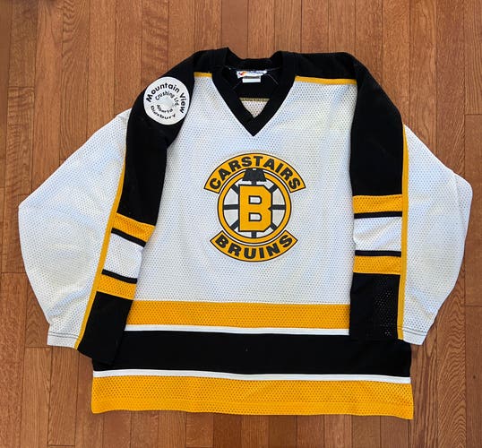 Vintage Carstairs Bruins Hockey Jersey