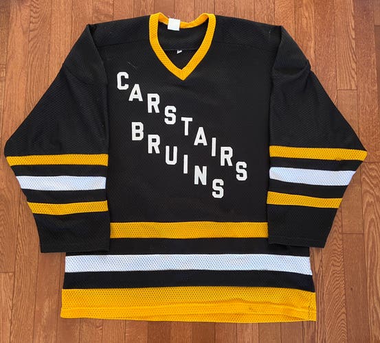 Vintage Carstairs Bruins Hockey Jersey