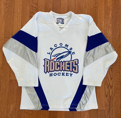 Vintage Lacombe Rockets YOUTH Hockey Jersey