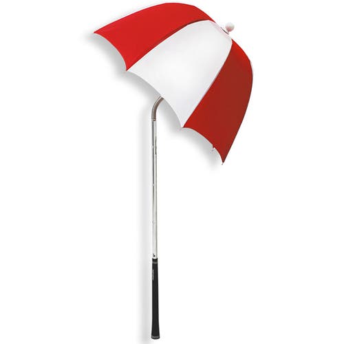 Drizzle Stik Flex Canopy Golf Bag Umbrella Red NEW