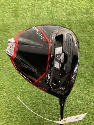 Used Men's TaylorMade Stealth 2 Plus Driver Right Handed Regular Flex 10.5 Loft