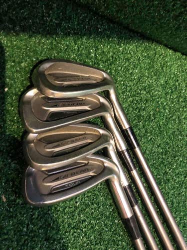Nicklaus Airbear Tour 6, 8, 9, P Iron Set Graphite, Right handed