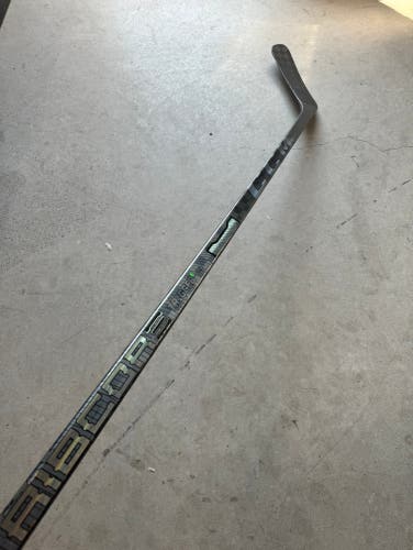 NHL Used Senior CCM Left Hand 80 Flex Mid Pattern Pro Stock RibCor Trigger 6 Pro Hockey Stick