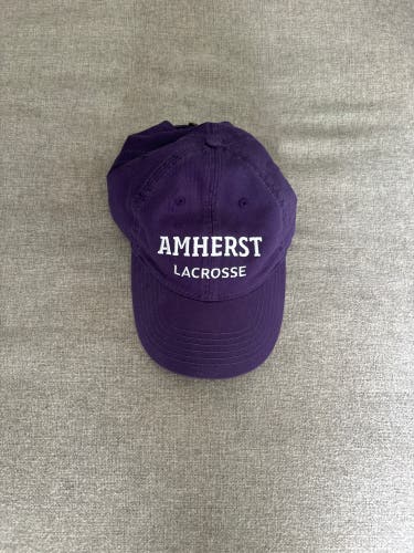 Amherst Lacrosse Purple Hat