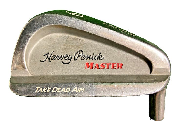 Harvey Penick Master 9 Iron Take Dead Aim Stiff Graphite Men's RH Single Club