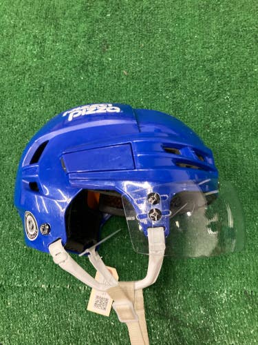 Blue Used Small CCM Super Tacks X Helmet Pro Stock