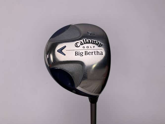 Callaway 2008 Big Bertha Ladies 5 Fairway Wood 18* Aldila Ladies Graphite RH