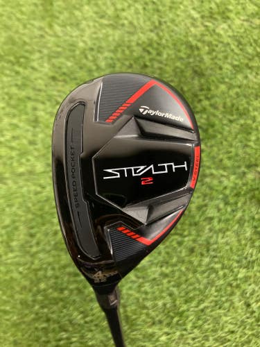 Used Men's TaylorMade Stealth 2 Hybrid Left Hand Regular Flex 4H