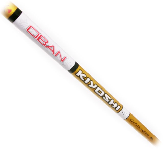 Oban Kiyoshi Gold 65g Driver Shaft 04 Stiff Flex w/ Callaway Adapter